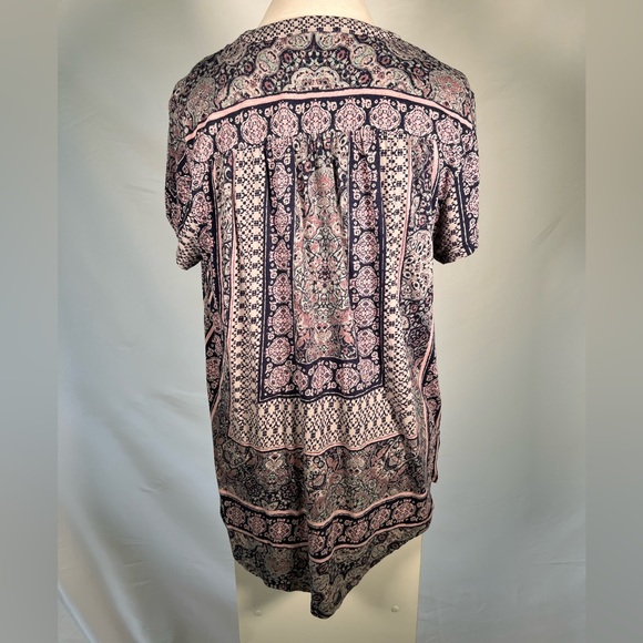 Lucky Brand short sleeve knit top - Picture 4 of 5